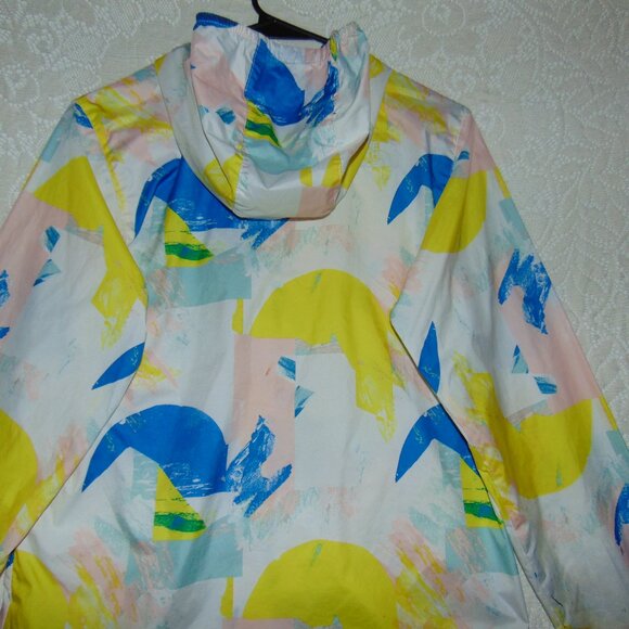 The North Face Windbreaker Jacket Girls L 14/16 Multi Colorbock Rain Coat Youth - Picture 7 of 11